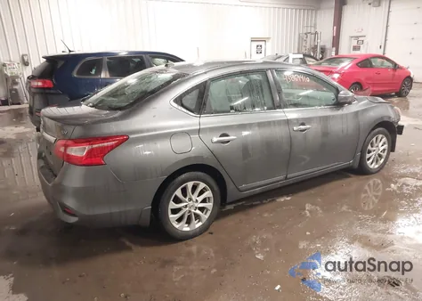 2018 Nissan Sentra Sv from USA, damaged, VIN 3N1AB7AP5JL629084